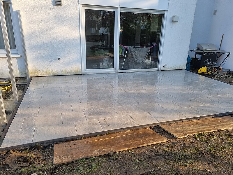 Terrassenbau