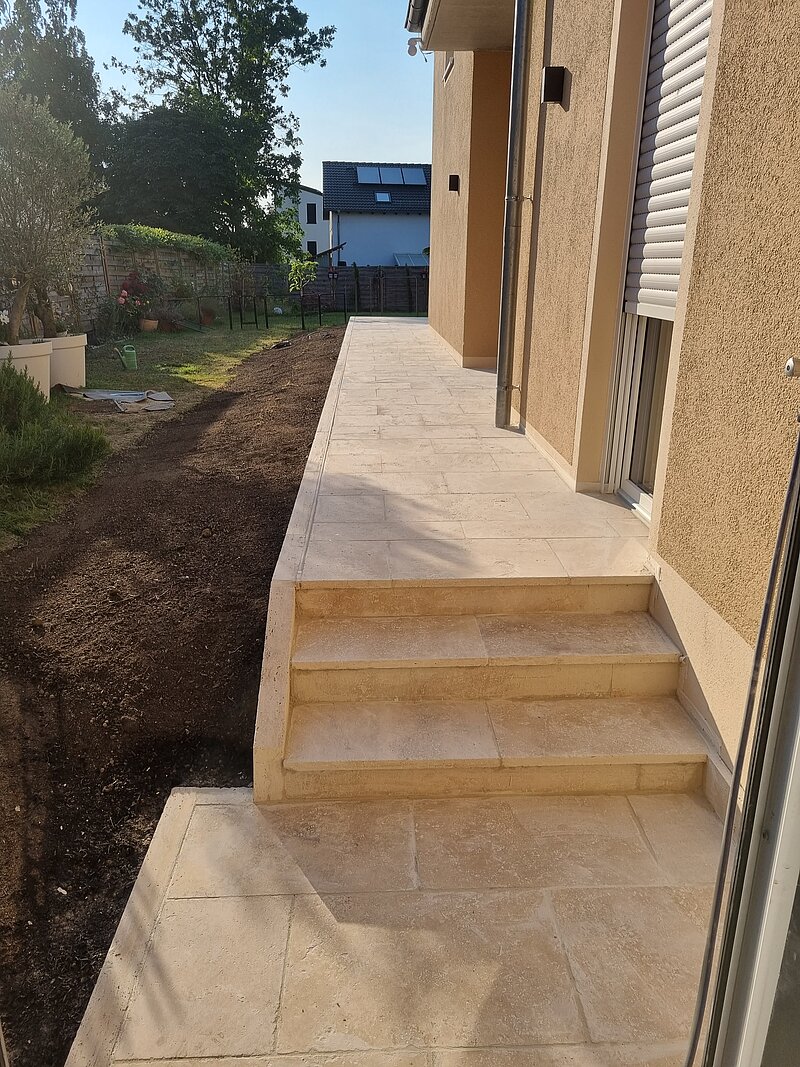 Terrassenbau